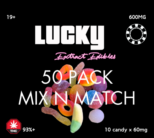 50 Pack Mix n Match 600MG